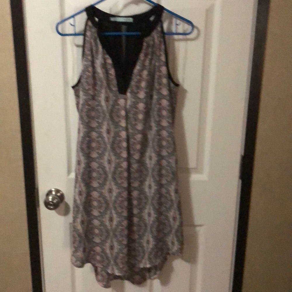 Pink and black high low dress from Maurices